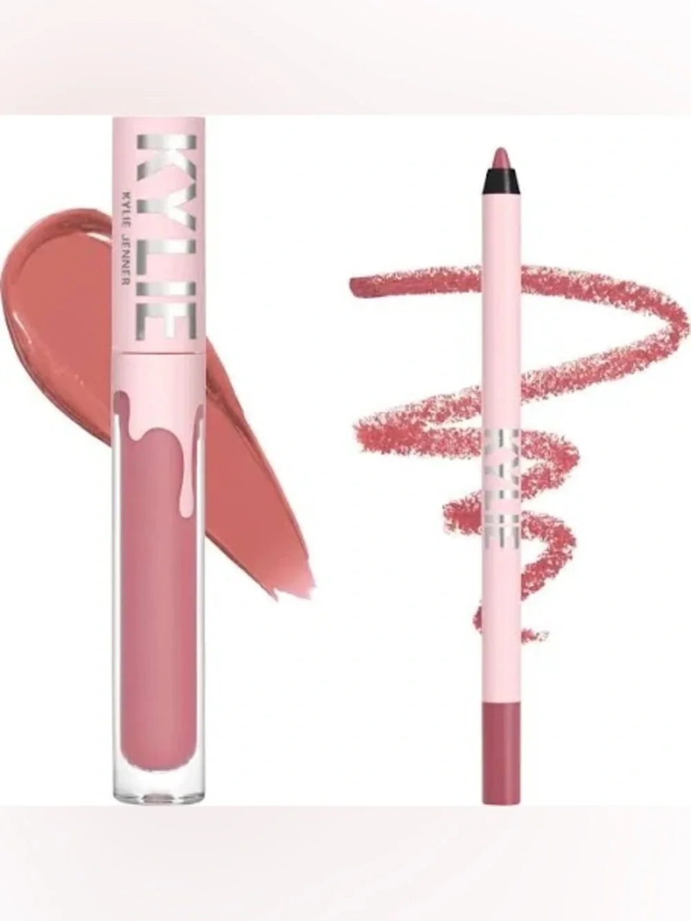 Kylie Cosmetics Matte Liquid Lipstick & Liner — Dusty Mauve Pink